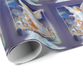 Guardian Angel, Kinderen en Brug Cadeaupapier (Rol Hoek)