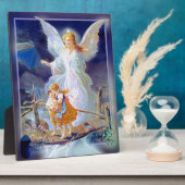 Guardian Angel, kinderen en brug Fotoplaat (Zijkant)