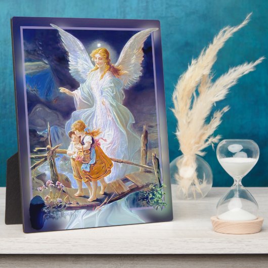 Guardian Angel, kinderen en brug Fotoplaat (Zijkant)