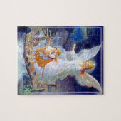 Guardian Angel, Kinderen en Brug Legpuzzel (Horizontaal)