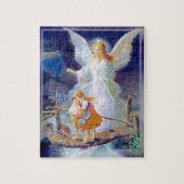 Guardian Angel, Kinderen en Brug Legpuzzel (Verticaal)