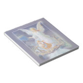 Guardian Angel, kinderen en brug Notitieblok (Schuin)