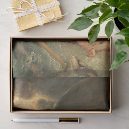 Guardian Angel Kunstwerk Decoupage Tissuepapier (Geschenk)