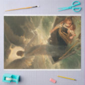 Guardian Angel Kunstwerk Decoupage Tissuepapier