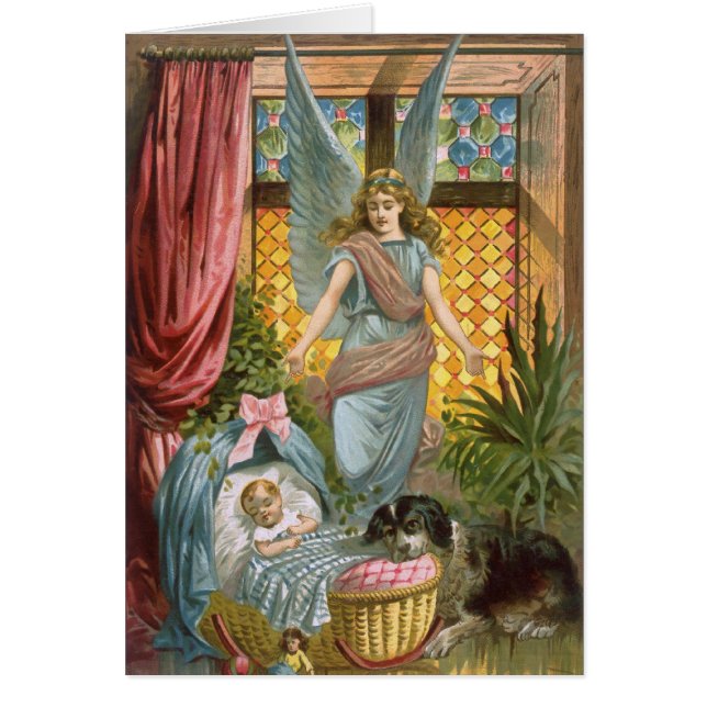  Guardian Angel met Baby (Voorkant)