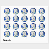 Guardian Angel met Baby Art Custom Stickers (Vel)