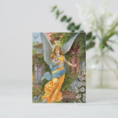  Guardian Angel met Baby Briefkaart (Staand voorkant)