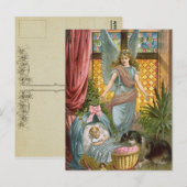  Guardian Angel met Baby Briefkaart (Voorkant / Achterkant)