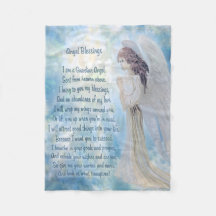 Guardian Angel met gedicht