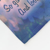Guardian Angel met gedicht Fleece Deken (Hoek)