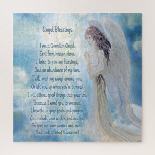 Guardian Angel met gedicht Legpuzzel