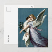  Guardian Angel met kind Briefkaart (Voorkant / Achterkant)