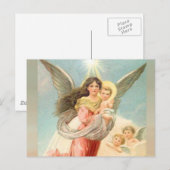 Guardian Angel met kinderen Briefkaart (Voorkant / Achterkant)