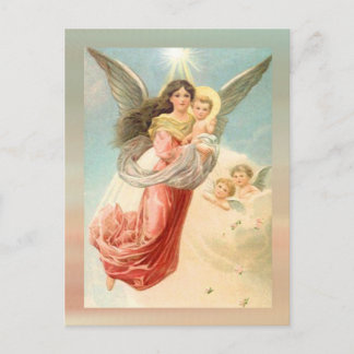 Guardian Angel met kinderen Briefkaart