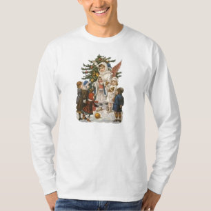  Guardian Angel met kinderen en bomen T-shirt