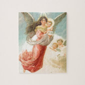 Guardian Angel met kinderen Legpuzzel (Verticaal)