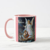 Guardian Angel met Naam Cadeau Koffie Thee Cup Mok (Links)