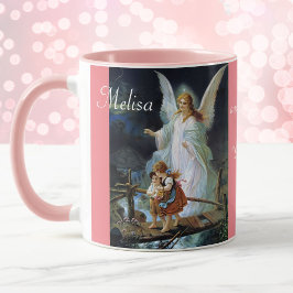 Guardian Angel met Naam Cadeau Koffie Thee Cup Mok