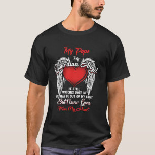 Guardian Angel Mijn Poppen Kerstmis Hij kijkt over T-shirt