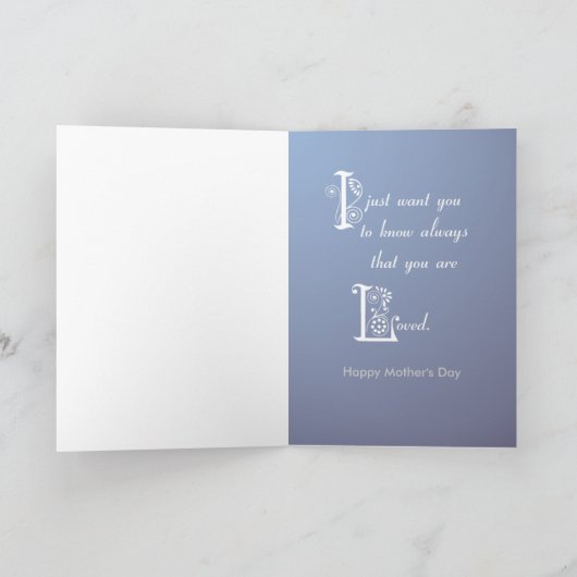 Guardian ANGEL Moederdag KAART (Binnen)