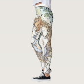 Guardian Angel Mother and Baby Cat Design Leggings (Links)