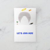 Guardian Angel Note Kaart (Binnen)