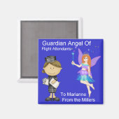Guardian Angel of Flight Attendants van SRF Magneet (Voorkant / Achterkant)