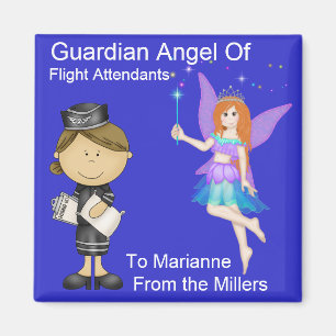 Guardian Angel of Flight Attendants van SRF Magneet