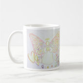 Guardian Angel of Hearts Art Custom Coffee Cup Mok (Links)