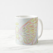 Guardian Angel of Hearts Art Custom Coffee Mok Cup (Voorkant rechts)