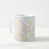 Guardian Angel of Hearts Art Custom Coffee Mok Cup (Voorkant links)