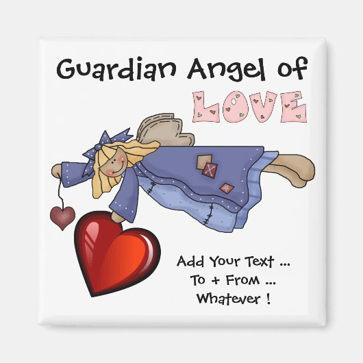 Guardian Angel of Love van SRF Magneet (Voorkant)