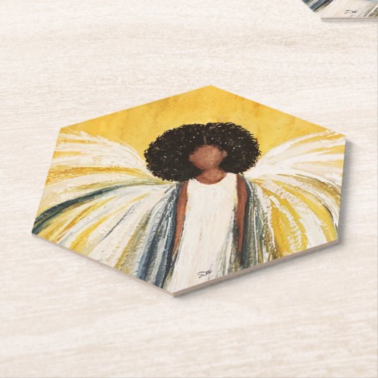 Guardian Angel - Onderzetter Set (6) (Schuin)