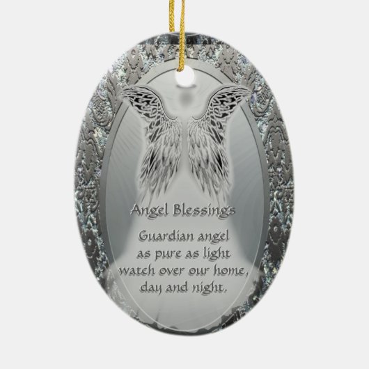 Guardian Angel Ornament (Achterkant)