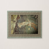 Guardian Angel over de stad Legpuzzel (Horizontaal)