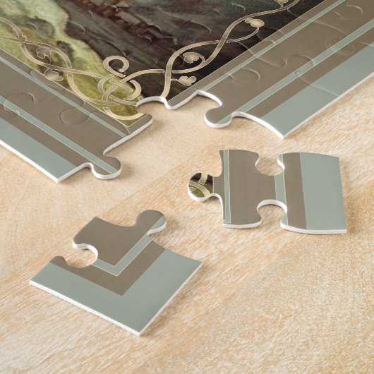 Guardian Angel over de stad Legpuzzel (Zijkant)