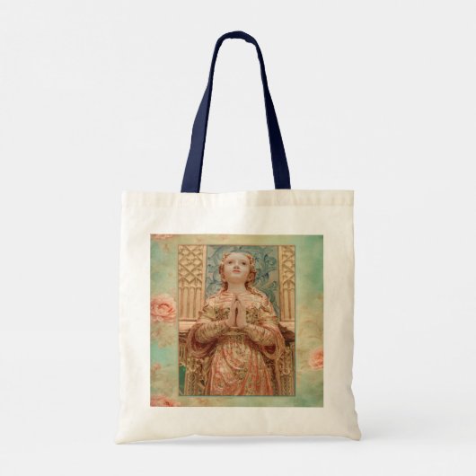 Guardian Angel painting Tote Bag (Achterkant)