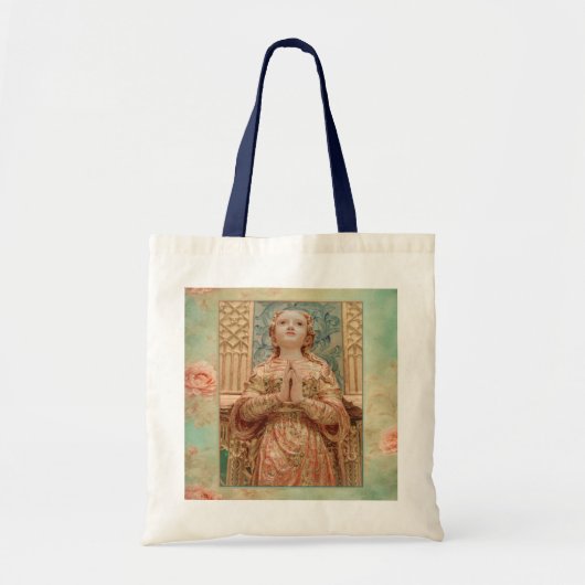 Guardian Angel painting Tote Bag (Voorkant)