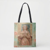 Guardian Angel painting Tote Bag (Voorkant)