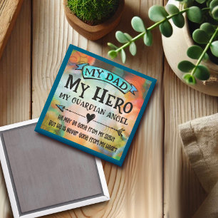 Guardian Angel Papa Inspirativiteit Vader Inspirer Magneet