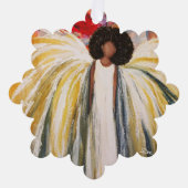Guardian Angel Paper Ornament Kaart (Voorkant)