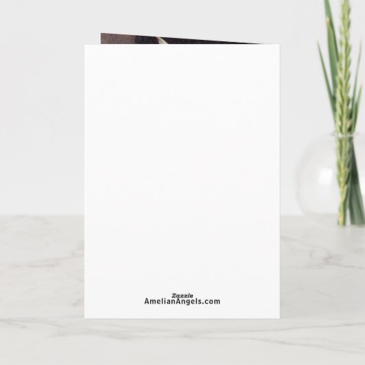 Guardian Angel Poem Kaart (Achterkant)