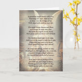 Guardian Angel Poem Kaart (Gele Bloem)