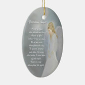 Guardian Angel Poem Keramisch Ornament (Rechts)