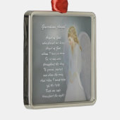 Guardian Angel Poem Metalen Ornament (Rechts)