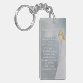 Guardian Angel Poem Sleutelhanger (Voorkant Links)