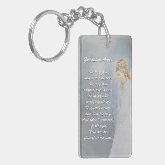 Guardian Angel Poem Sleutelhanger (Voorkant Links)