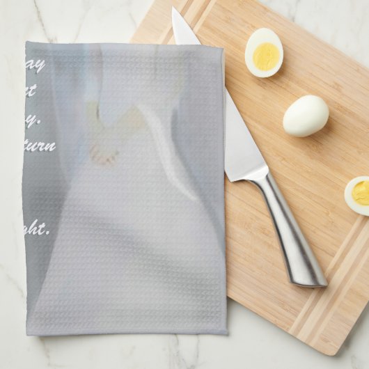 Guardian Angel Poem Theedoek (Quarter Fold)