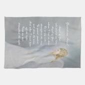 Guardian Angel Poem Theedoek (Horizontaal)