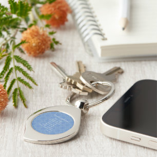 Guardian Angel Prayer Blue Sleutelhanger